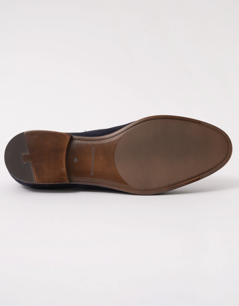 Flexible Suede Mens Loafer - Desert Sky