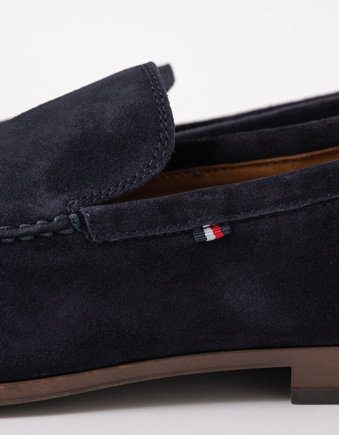 Flexible Suede Mens Loafer - Desert Sky