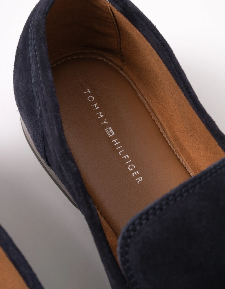 Flexible Suede Mens Loafer - Desert Sky