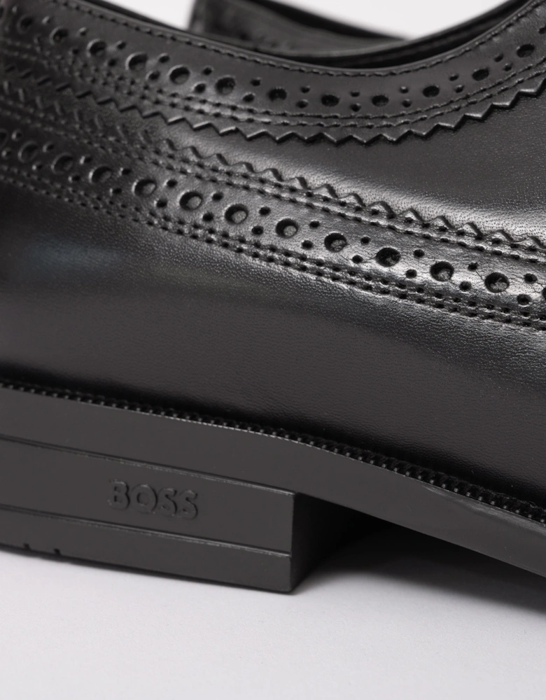 BOSS Orange Tayil Mens Derby Brogues - Black 001