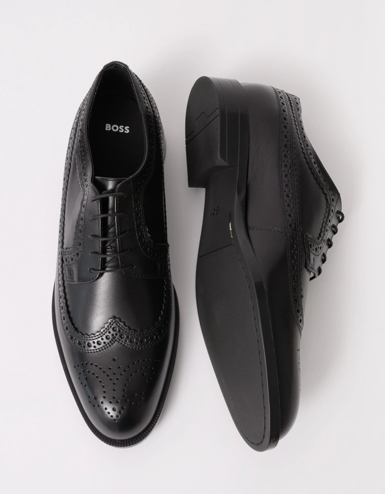 BOSS Orange Tayil Mens Derby Brogues - Black 001