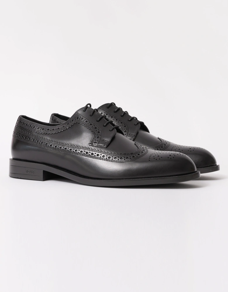 BOSS Orange Tayil Mens Derby Brogues - Black 001