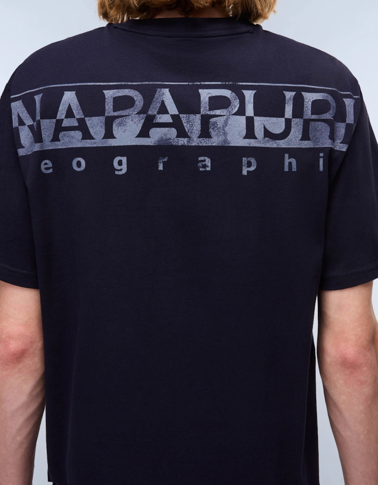 Fanes Mens Short Sleeve T-Shirt - Blue Marine 176