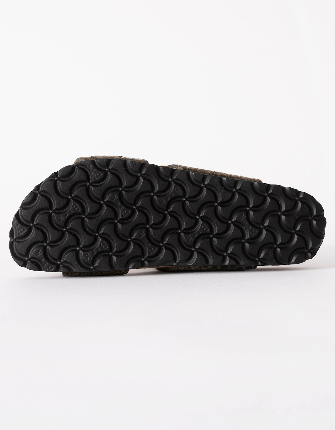 Sydney Big Buckle Synthetic Womens Sandals - Shiny Snake Sage