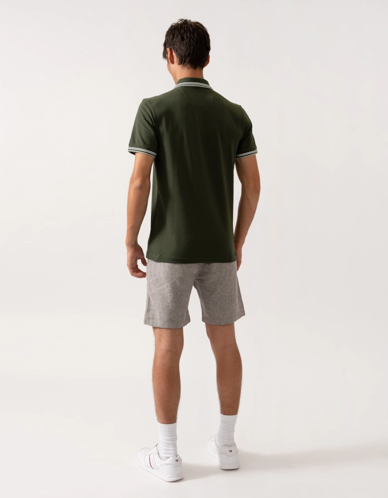 BOSS Orange Mens Tapered Chino Shorts - Open Beige 294