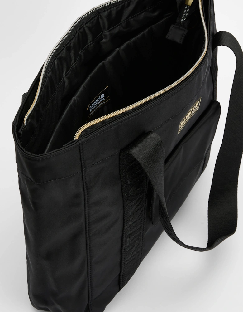 Qualify Womens Tote Bag - Black