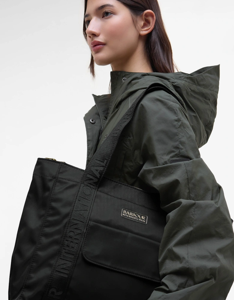 Qualify Womens Tote Bag - Black