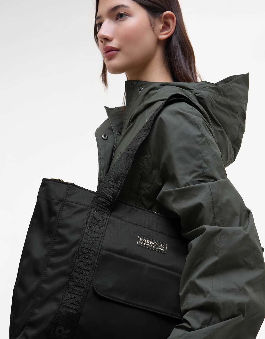 Qualify Womens Tote Bag - Black
