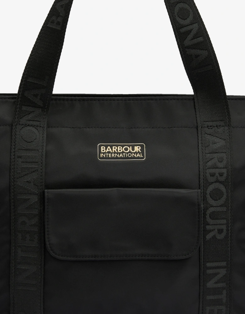 Qualify Womens Tote Bag - Black