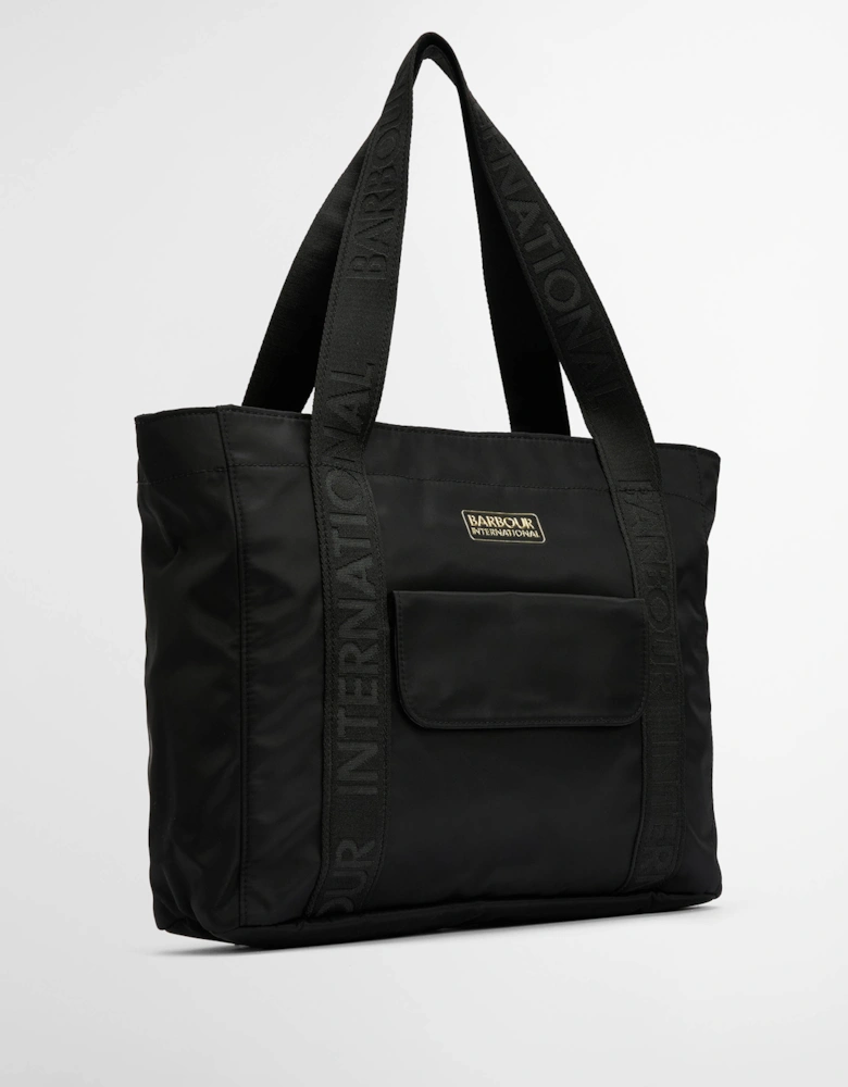 Qualify Womens Tote Bag - Black