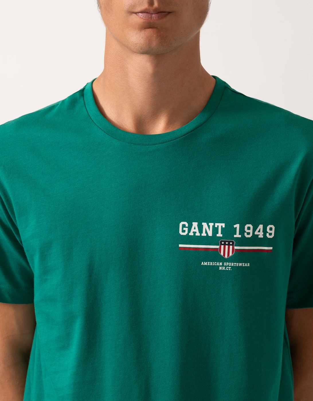 Mens Graphic Short Sleeve T-Shirt - 322 Deep Green