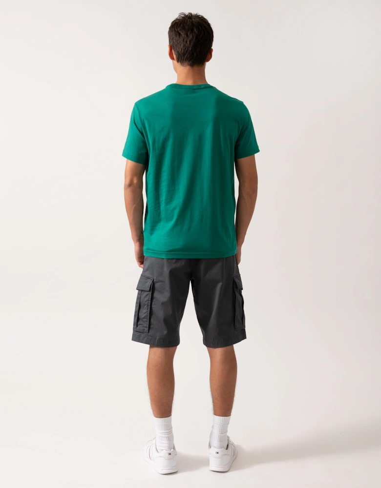 Mens Graphic Short Sleeve T-Shirt - 322 Deep Green