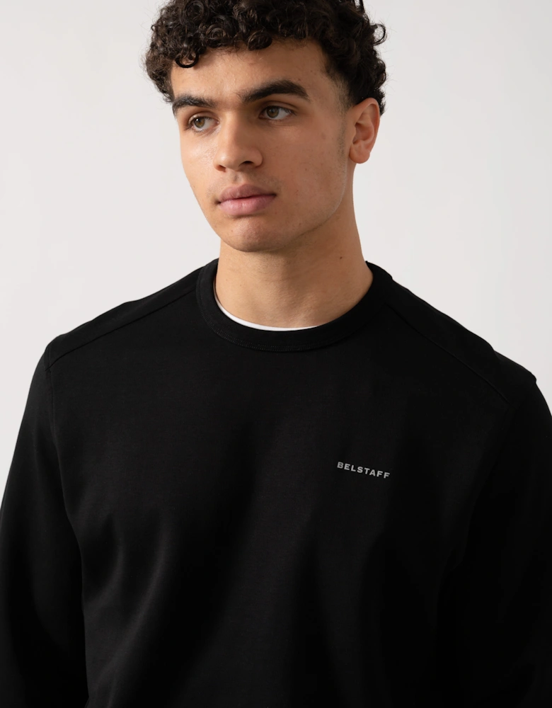 Alloy Mens Crewneck Sweatshirt - Black
