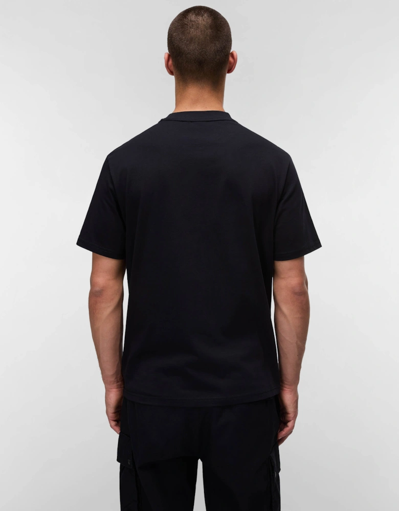 Bald Short Sleeve Mens T-Shirt - Black Beauty 941