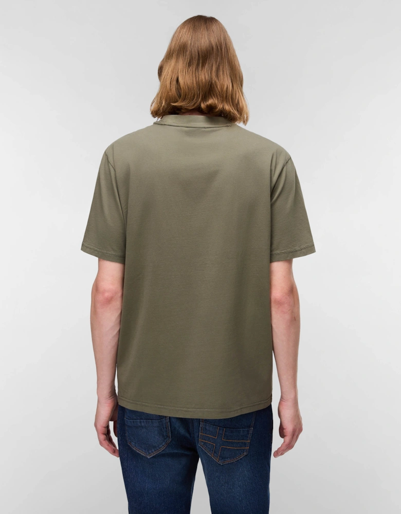 Bald Short Sleeve Mens T-Shirt - Tea Leaf G0A