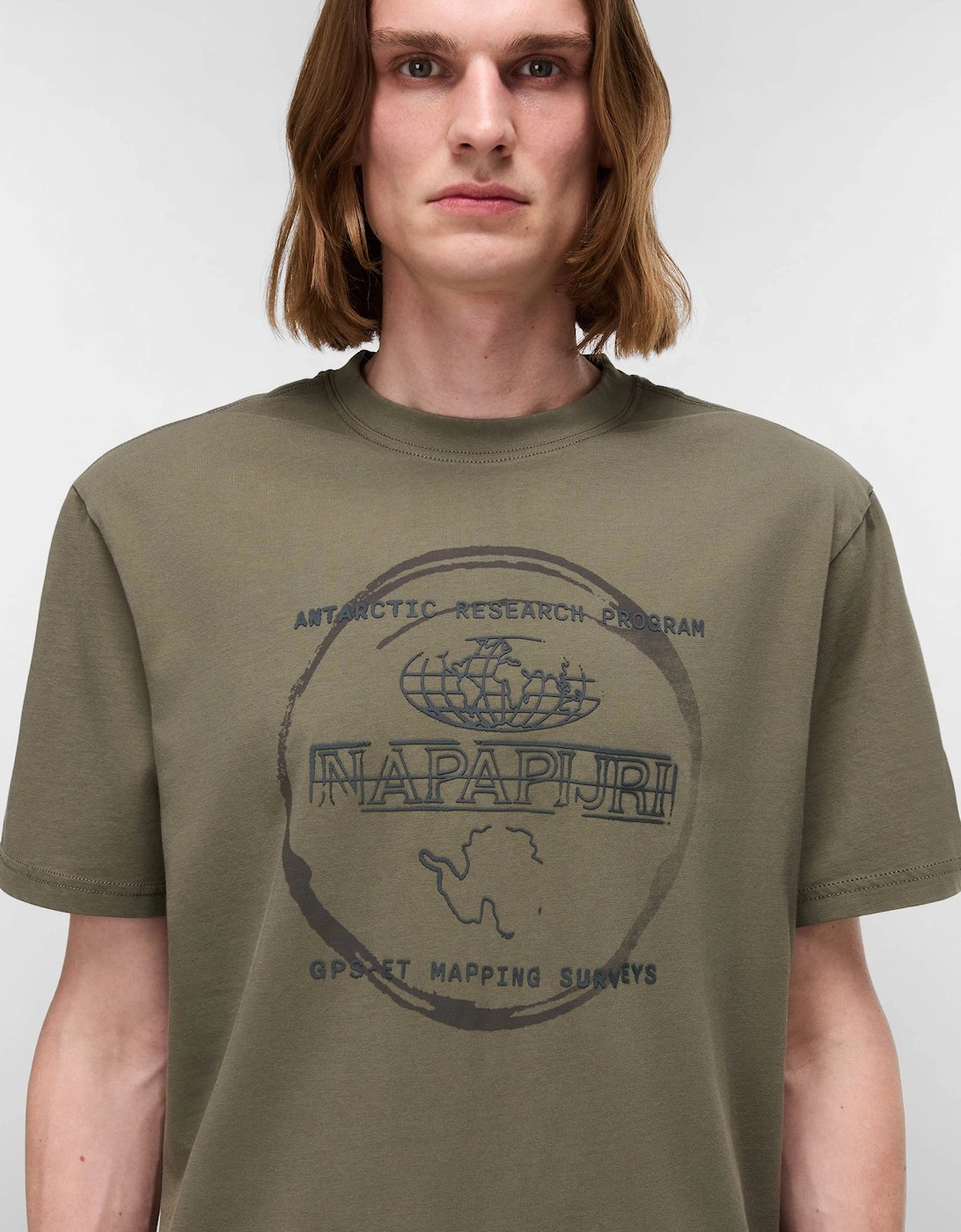 Bald Short Sleeve Mens T-Shirt - Tea Leaf G0A