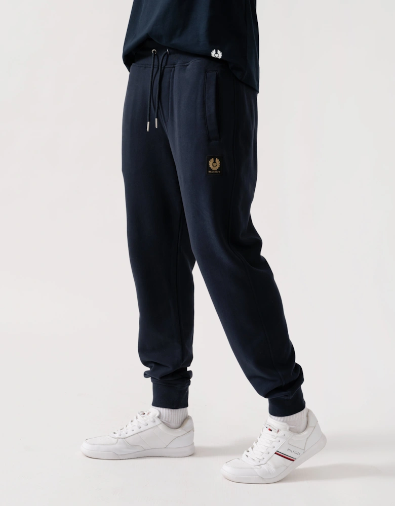 Mens Patch Logo Sweatpants - Dark Ink
