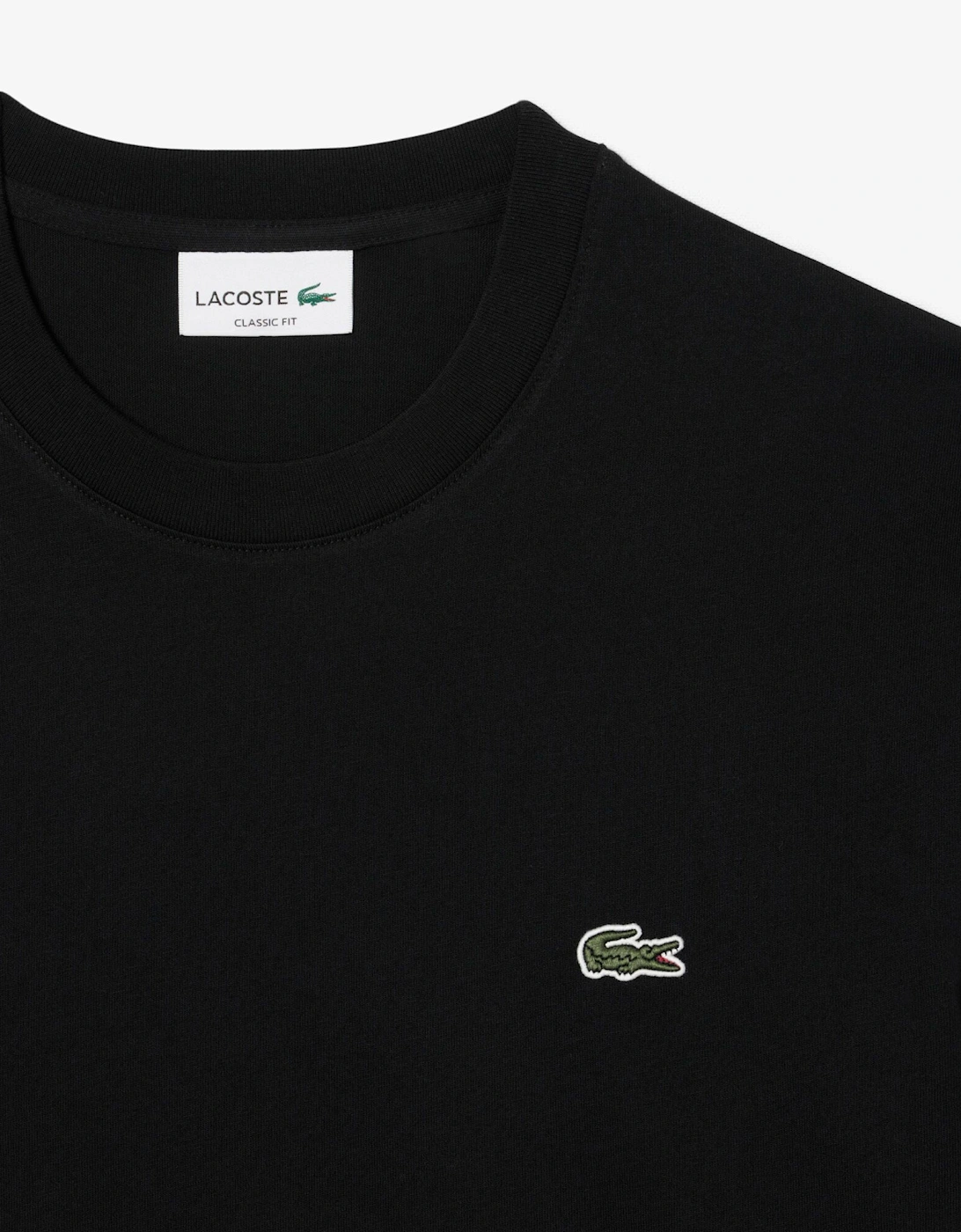 Long Sleeved Cotton Mens T-Shirt - Black 031