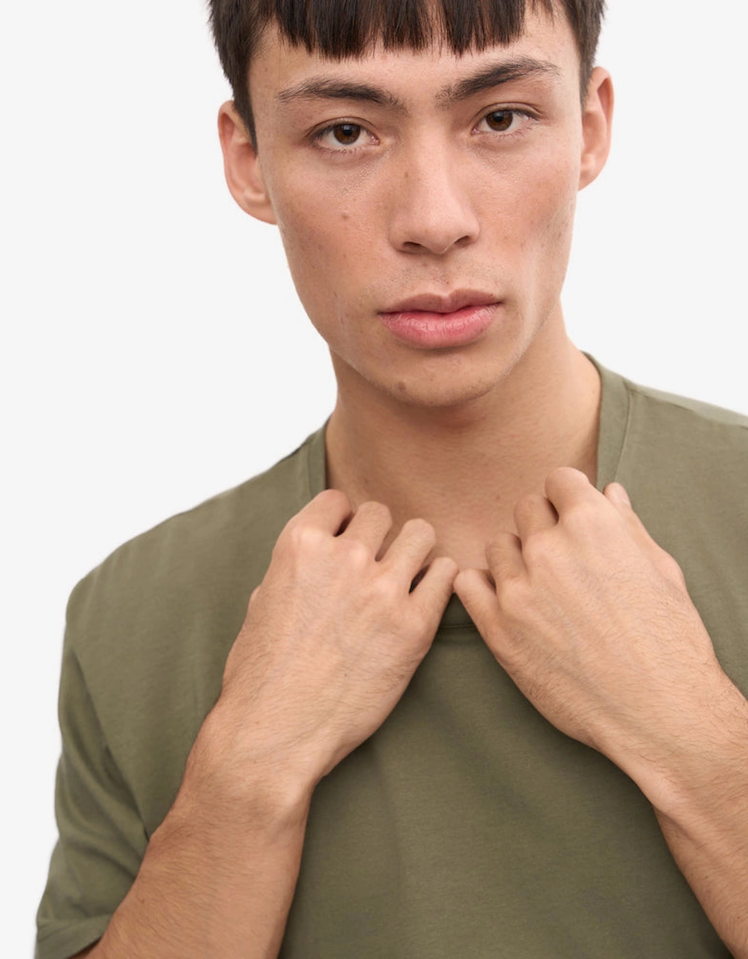 Classic Organic T-Shirt - Dusty Olive