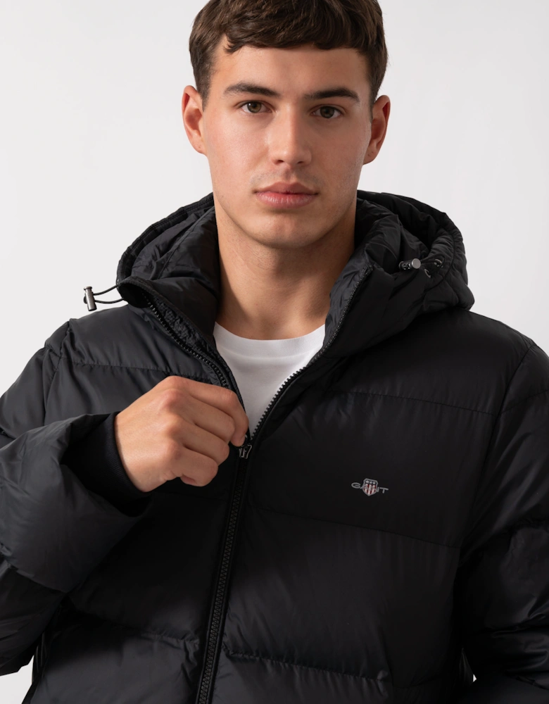 Mens Active Cloud Puffer Jacket - 5 Black