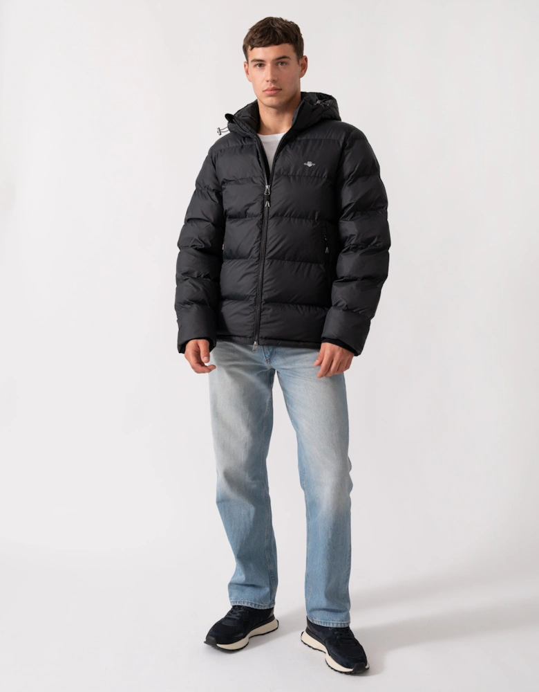 Mens Active Cloud Puffer Jacket - 5 Black