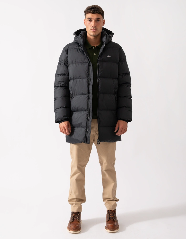 Mens Active Cloud Mid Length Jacket - 5 Black