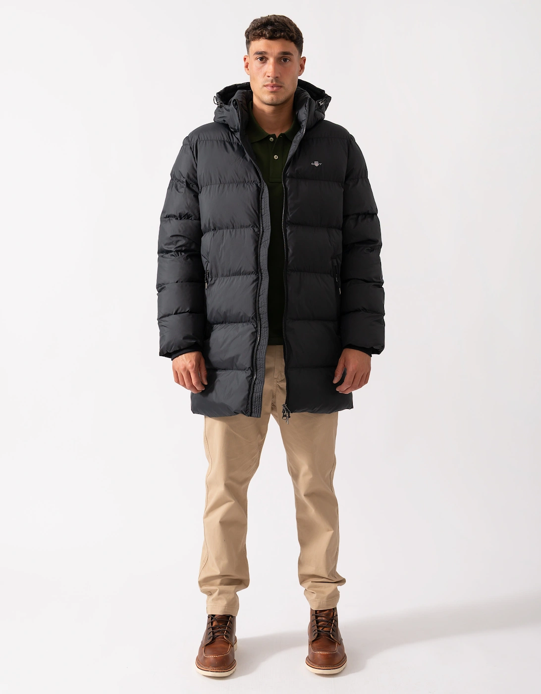 Mens Active Cloud Mid Length Jacket - 5 Black