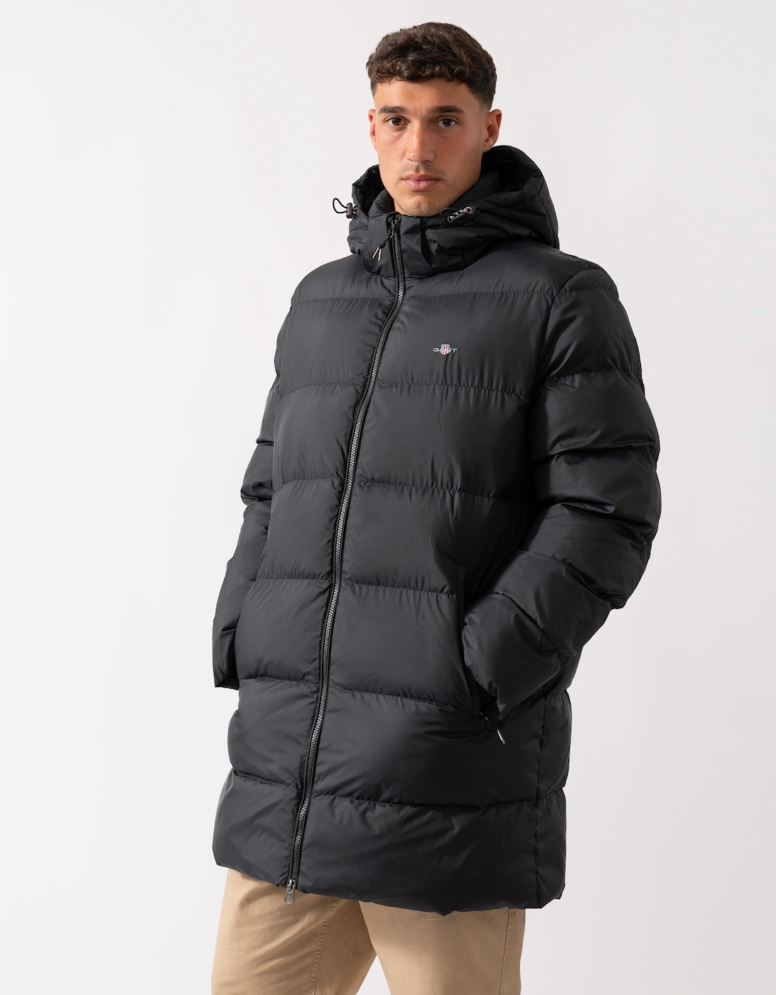 Mens Active Cloud Mid Length Jacket - 5 Black