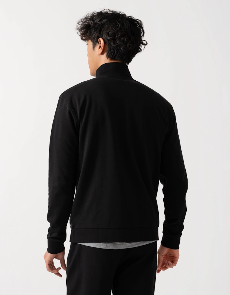 BOSS Orange Mens Loungewear Tracksuit Jacket 50545567 - Black 001