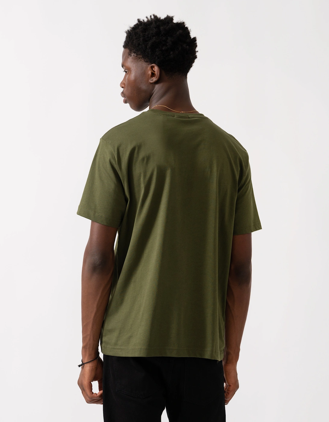 Mens Regular Fit Short Sleeve Shield Logo T-Shirt - 360 Country Green
