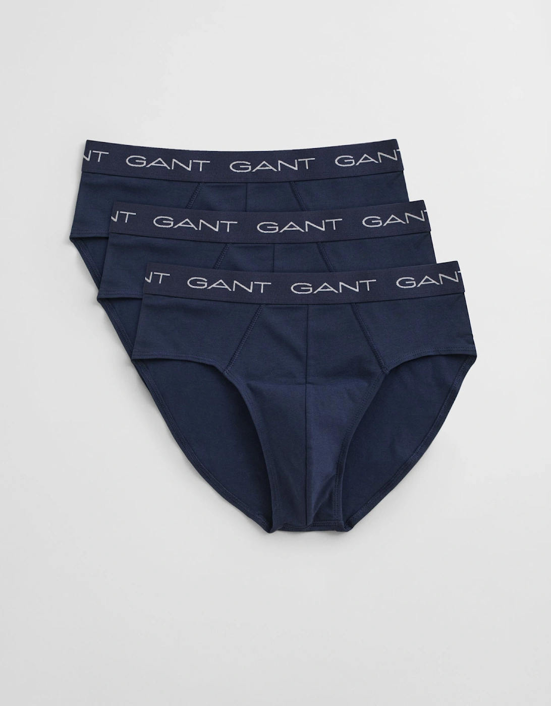 3-Pack Mens Logo Waistband Briefs - 410 Marine