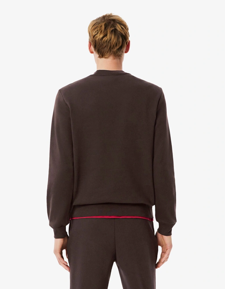 Mens Crew Neck Fleece Sweatshirt - Port 0 SKB