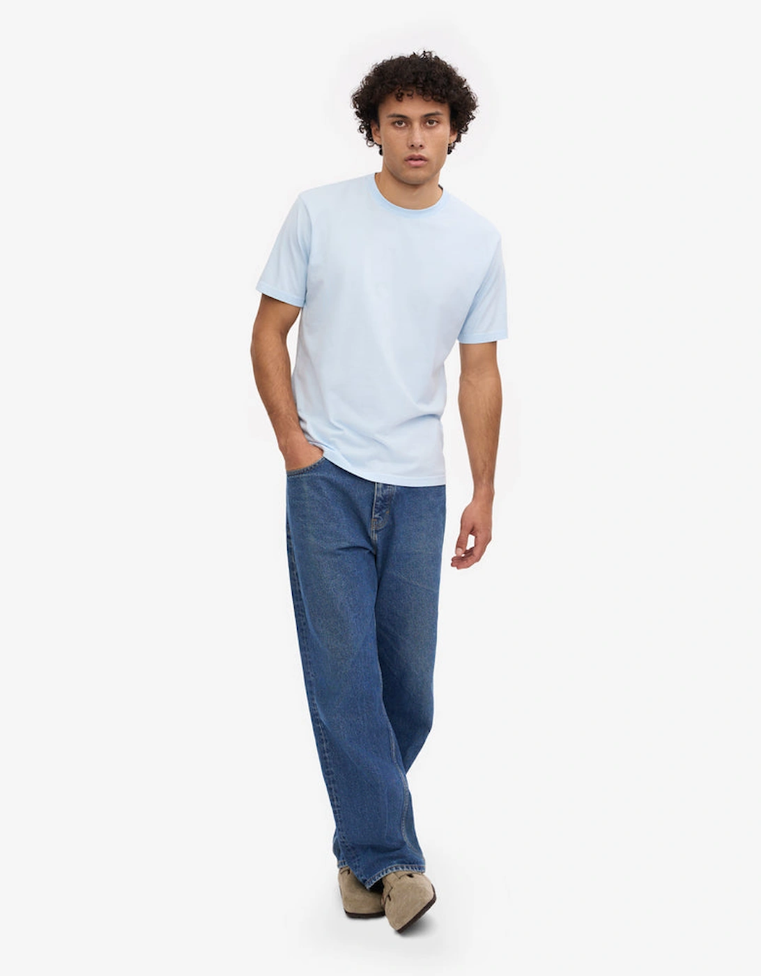 Classic Organic T-Shirt - Polar Blue