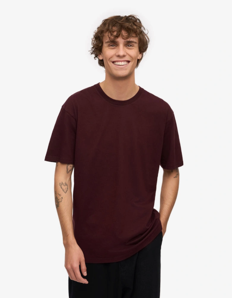 Classic Organic T-Shirt - Oxblood Red