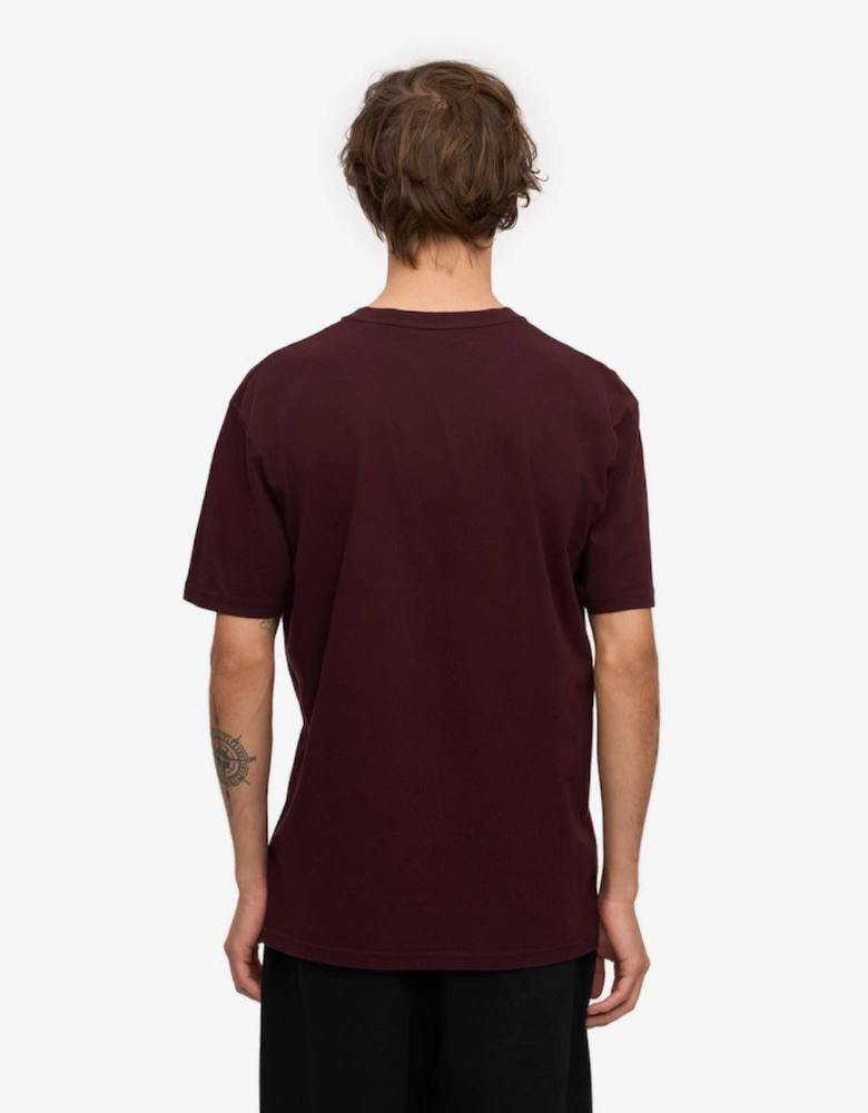 Classic Organic T-Shirt - Oxblood Red