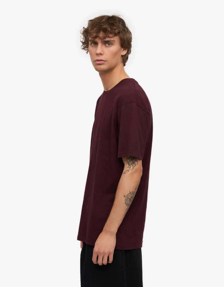 Classic Organic T-Shirt - Oxblood Red