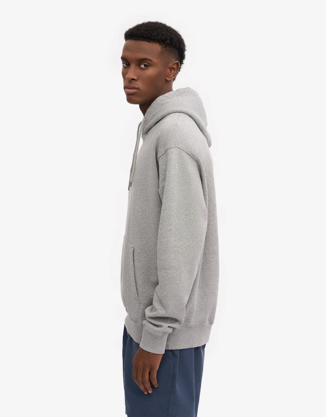 Classic Organic Hoodie - Heather Grey