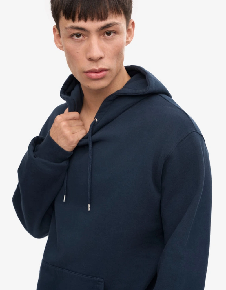 Classic Organic Hoodie - Navy Blue