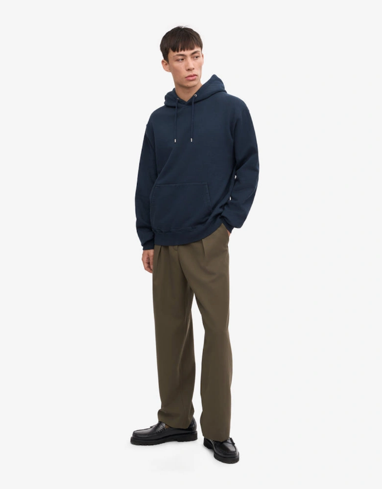 Classic Organic Hoodie - Navy Blue