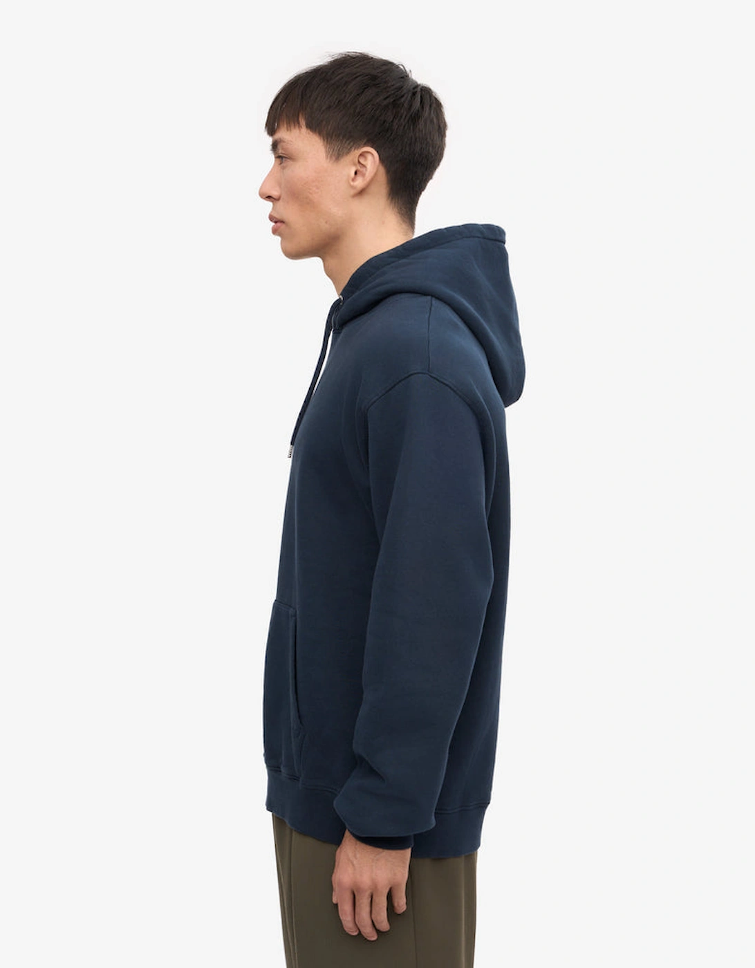 Classic Organic Hoodie - Navy Blue