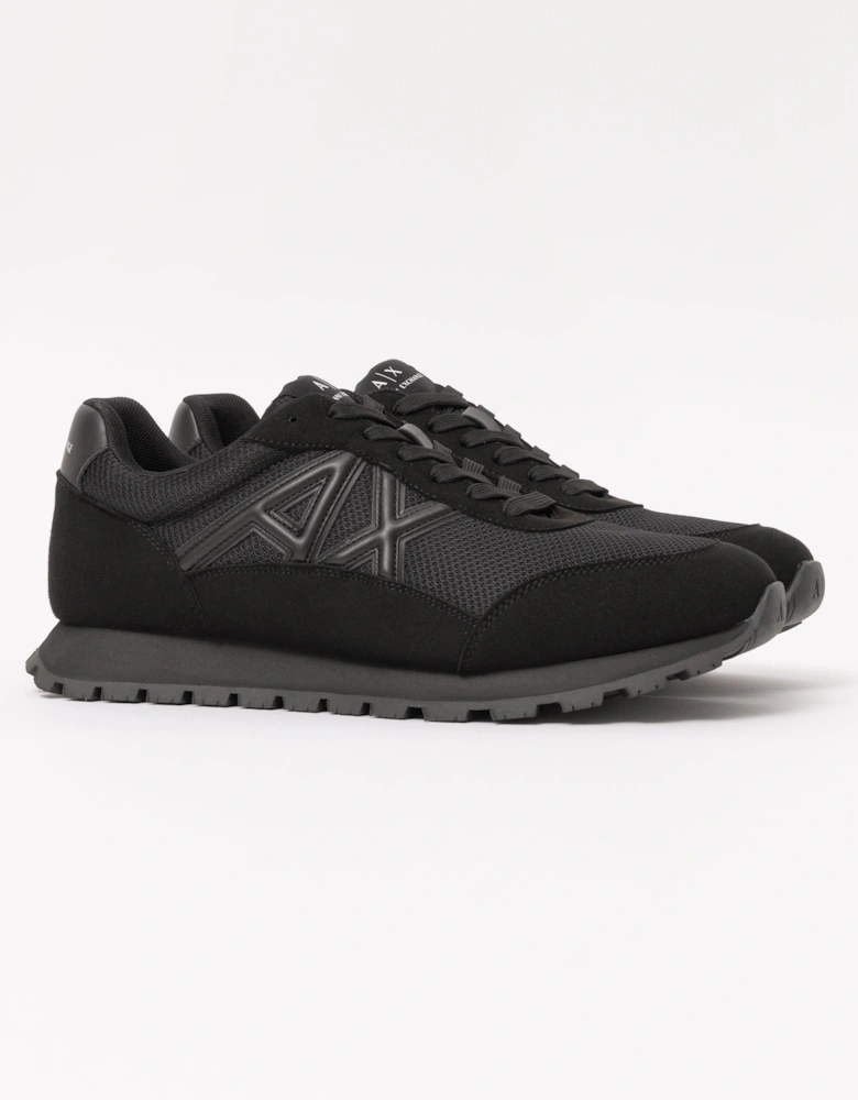 Mens Sneaker XM001960-AF19388 - Black/Black MC005