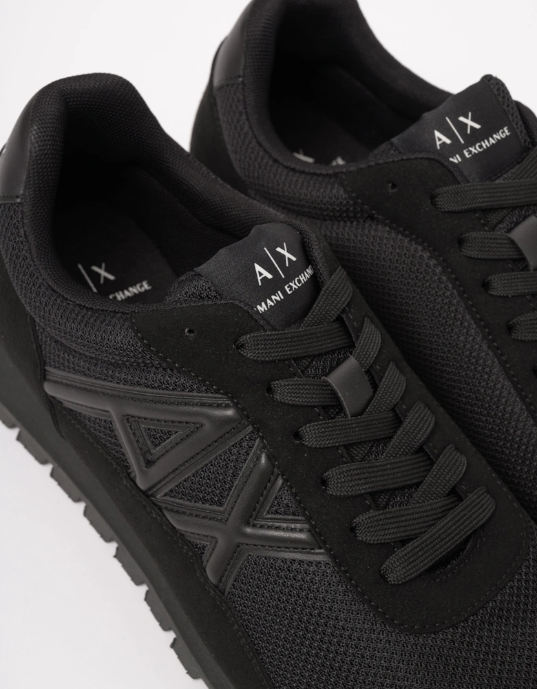 Mens Sneaker XM001960-AF19388 - Black/Black MC005