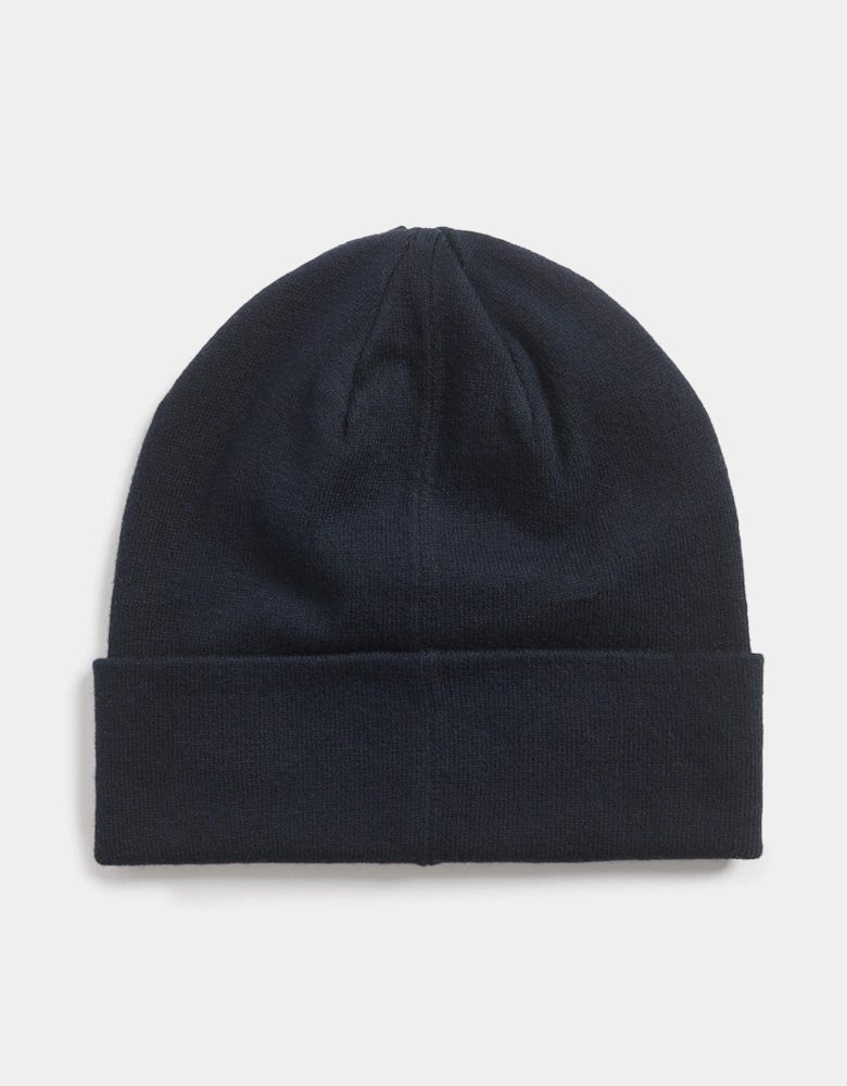 Lyle & Scott Cotton Merino Beanie - Z271 Dark Navy