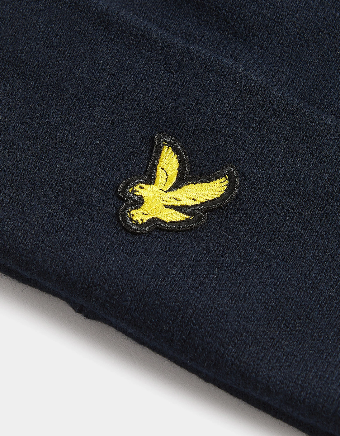 Lyle & Scott Cotton Merino Beanie - Z271 Dark Navy