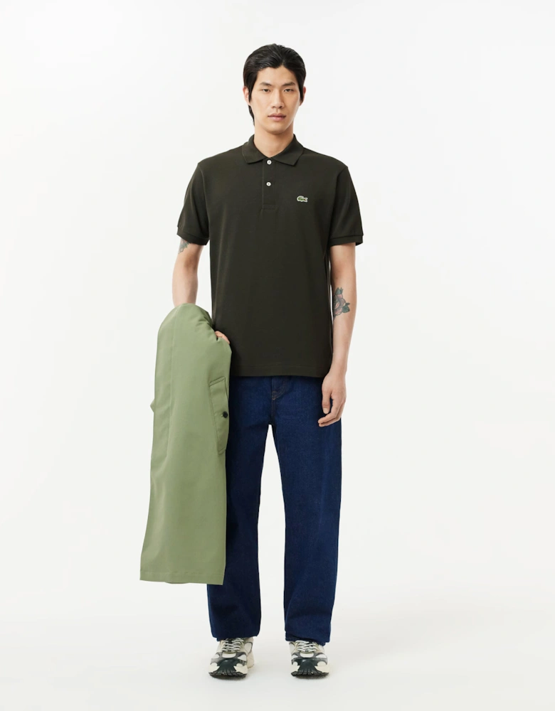 Classic Fit L.12.12 Mens Short Sleeve Polo Shirt - Sapwood L7A