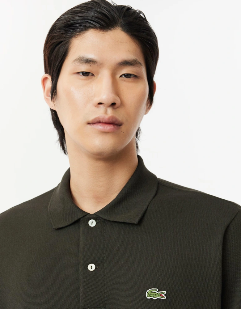 Classic Fit L.12.12 Mens Short Sleeve Polo Shirt - Sapwood L7A