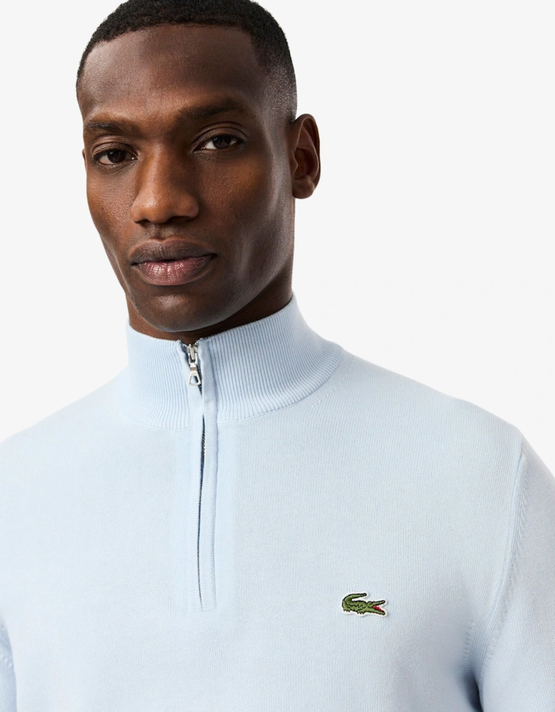 Half Zip Logo Mens Sweatshirt - Rill T01