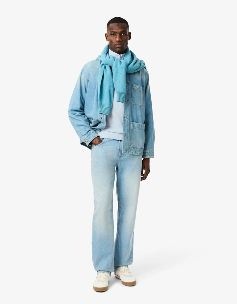 Half Zip Logo Mens Sweatshirt - Rill T01