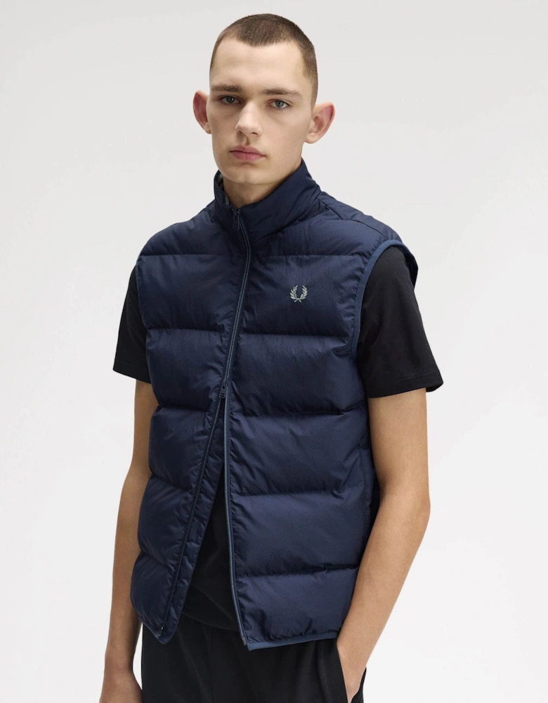 Mens Padded Gilet - Dark Airforce 738