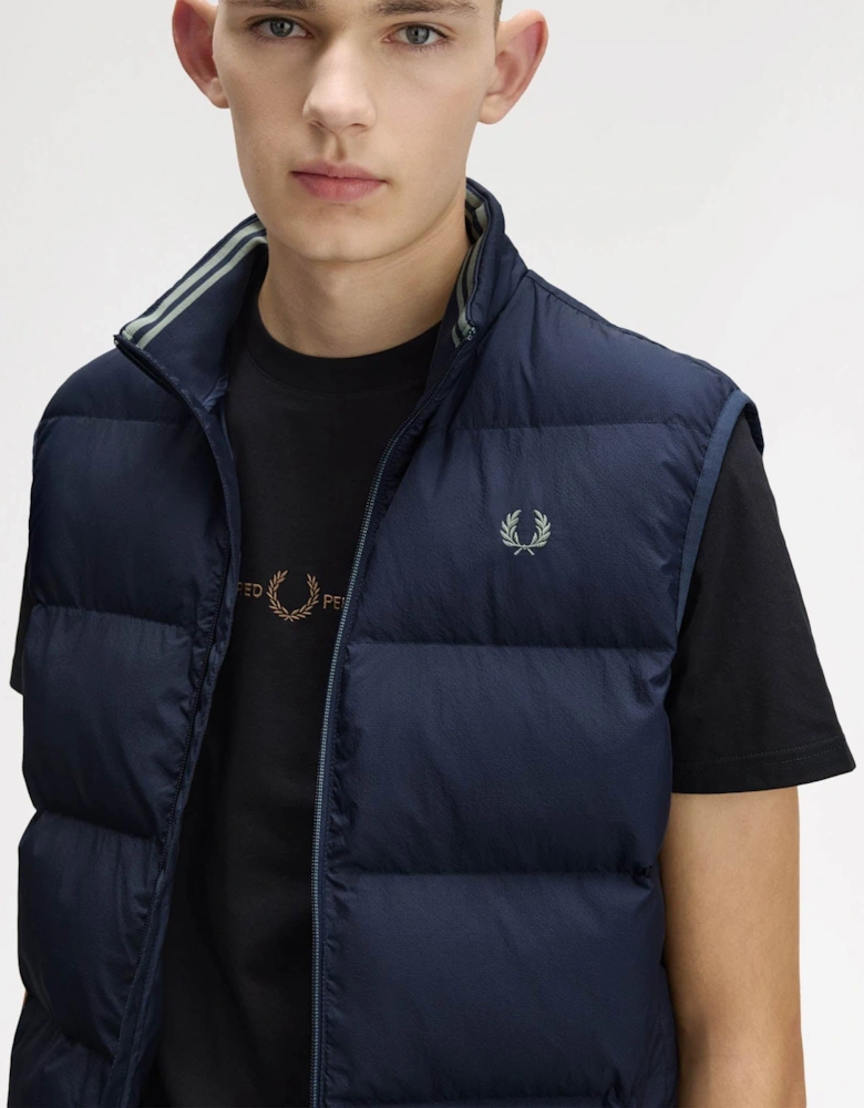 Mens Padded Gilet - Dark Airforce 738